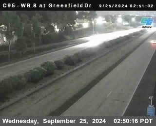 WB 8 at Greenfield Street