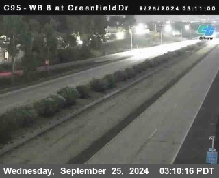 WB 8 at Greenfield Street