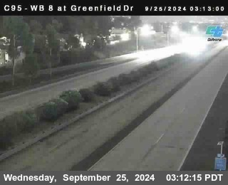 WB 8 at Greenfield Street