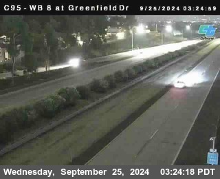 WB 8 at Greenfield Street