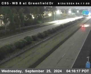 WB 8 at Greenfield Street