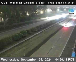 WB 8 at Greenfield Street