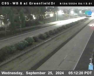 WB 8 at Greenfield Street