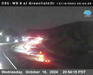 WB 8 at Greenfield Street