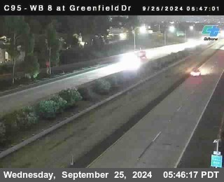 WB 8 at Greenfield Street