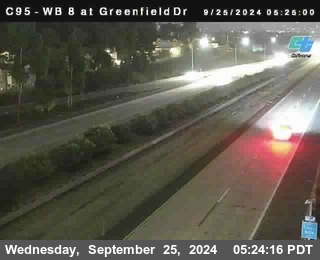 WB 8 at Greenfield Street