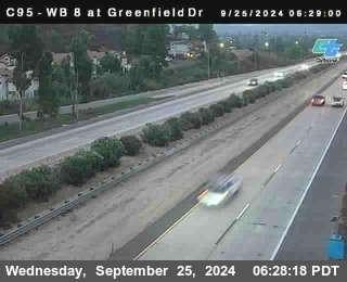 WB 8 at Greenfield Street