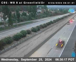 WB 8 at Greenfield Street