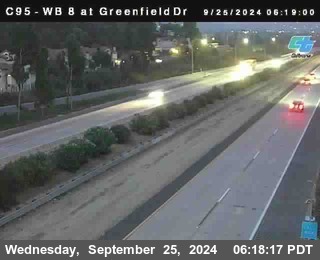 WB 8 at Greenfield Street