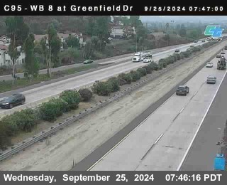 WB 8 at Greenfield Street