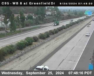 WB 8 at Greenfield Street