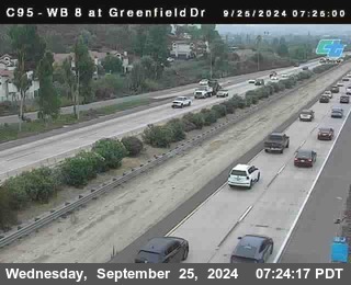 WB 8 at Greenfield Street