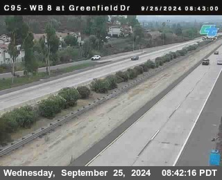 WB 8 at Greenfield Street