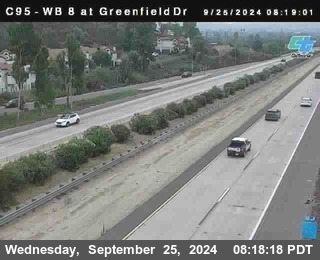 WB 8 at Greenfield Street