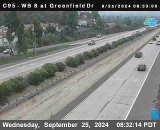 WB 8 at Greenfield Street