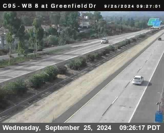 WB 8 at Greenfield Street