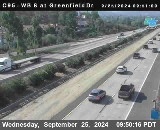 WB 8 at Greenfield Street