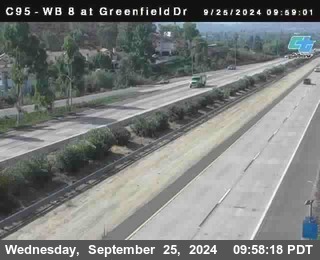 WB 8 at Greenfield Street