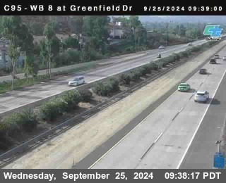 WB 8 at Greenfield Street