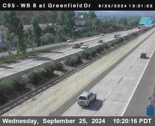 WB 8 at Greenfield Street