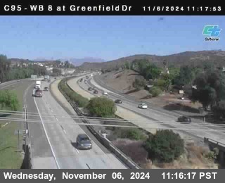 WB 8 at Greenfield Street