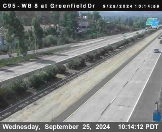 WB 8 at Greenfield Street