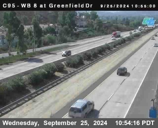 WB 8 at Greenfield Street