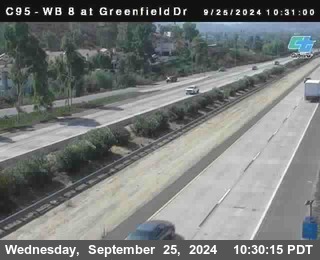 WB 8 at Greenfield Street