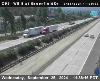 WB 8 at Greenfield Street