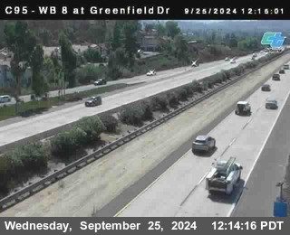 WB 8 at Greenfield Street