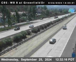 WB 8 at Greenfield Street