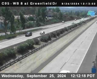 WB 8 at Greenfield Street