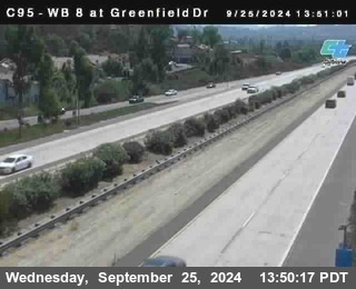 WB 8 at Greenfield Street