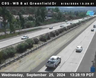 WB 8 at Greenfield Street