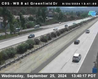 WB 8 at Greenfield Street