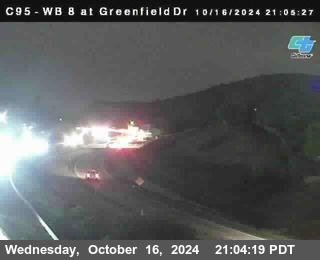 WB 8 at Greenfield Street