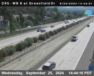 WB 8 at Greenfield Street