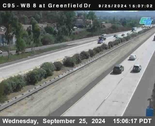 WB 8 at Greenfield Street