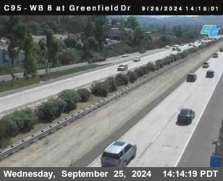 WB 8 at Greenfield Street