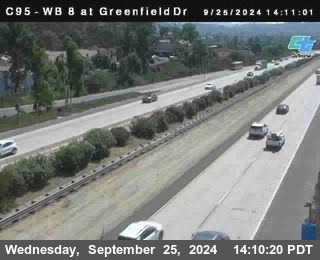 WB 8 at Greenfield Street