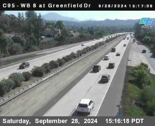 WB 8 at Greenfield Street