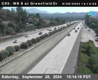 WB 8 at Greenfield Street