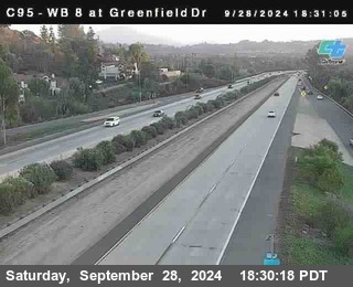 WB 8 at Greenfield Street