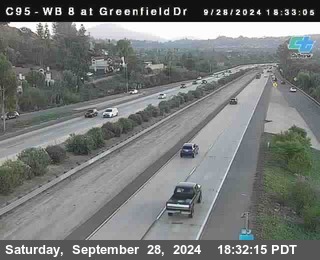 WB 8 at Greenfield Street