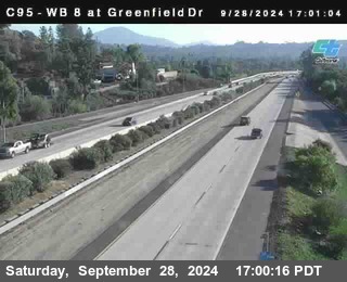 WB 8 at Greenfield Street