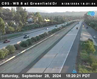 WB 8 at Greenfield Street