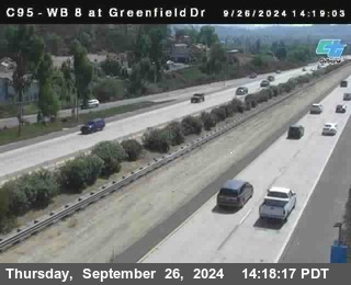 WB 8 at Greenfield Street