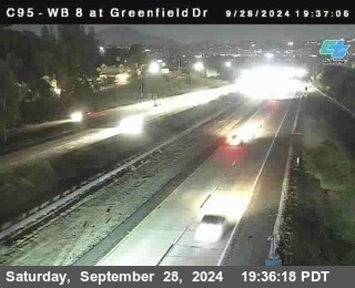 WB 8 at Greenfield Street