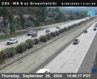 WB 8 at Greenfield Street