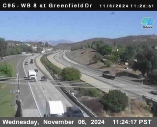 WB 8 at Greenfield Street